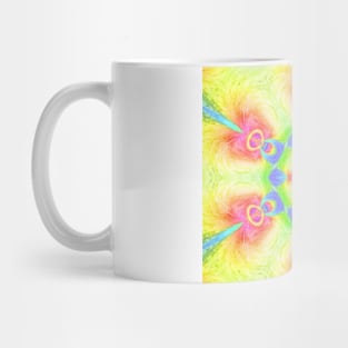 Gods from another dimension - mandala (yellow version) Mug